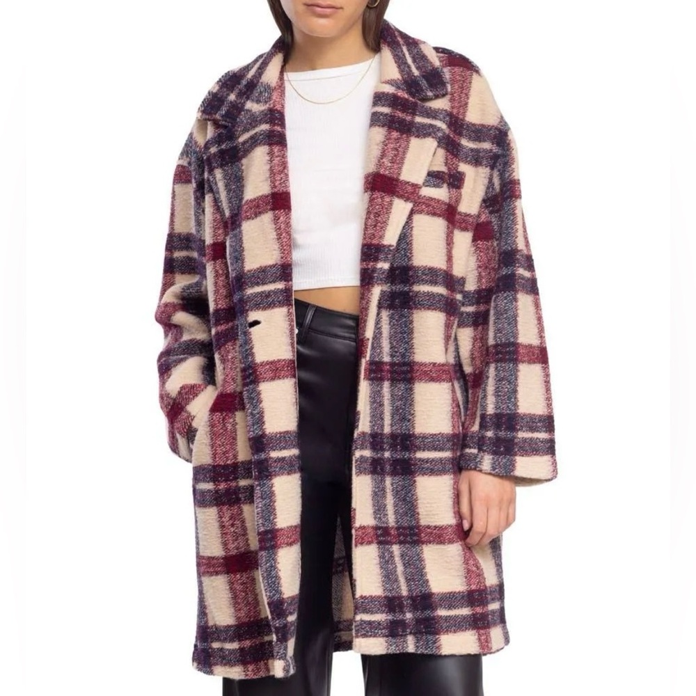 BlankNYC Oversized Teddy Coat